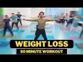 50 minute workout  full body weight loss  zumba fitness with unique beats  vivek sir