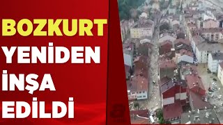 1 Yıl Önce Sel Sularının Altında Kalmıştı Kastamonu Bozkurt Yeniden Inşa Ediliyor A Haber