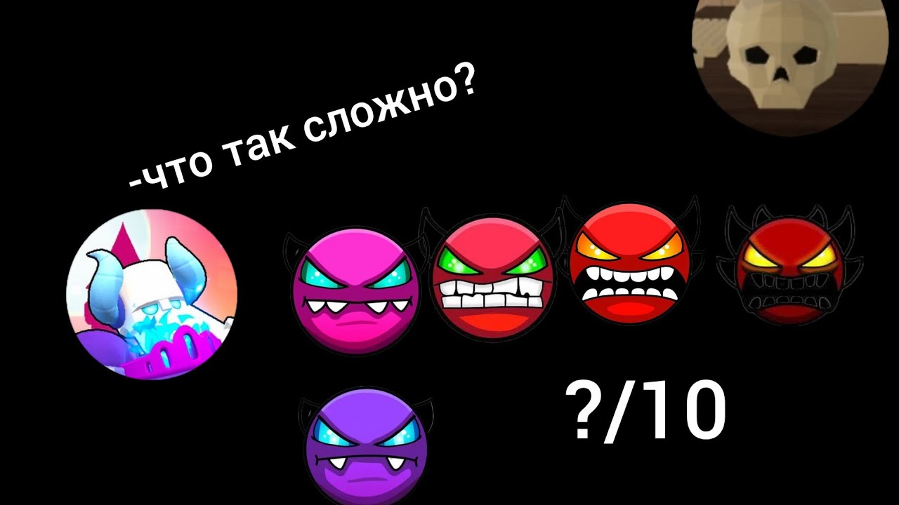 Лягуха делает реакцию на демон каждой сложности