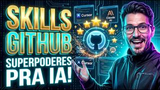 AS 5 MELHORES SKILLS DE IA DO GITHUB! (Claude Code, Cursor e Hermes)