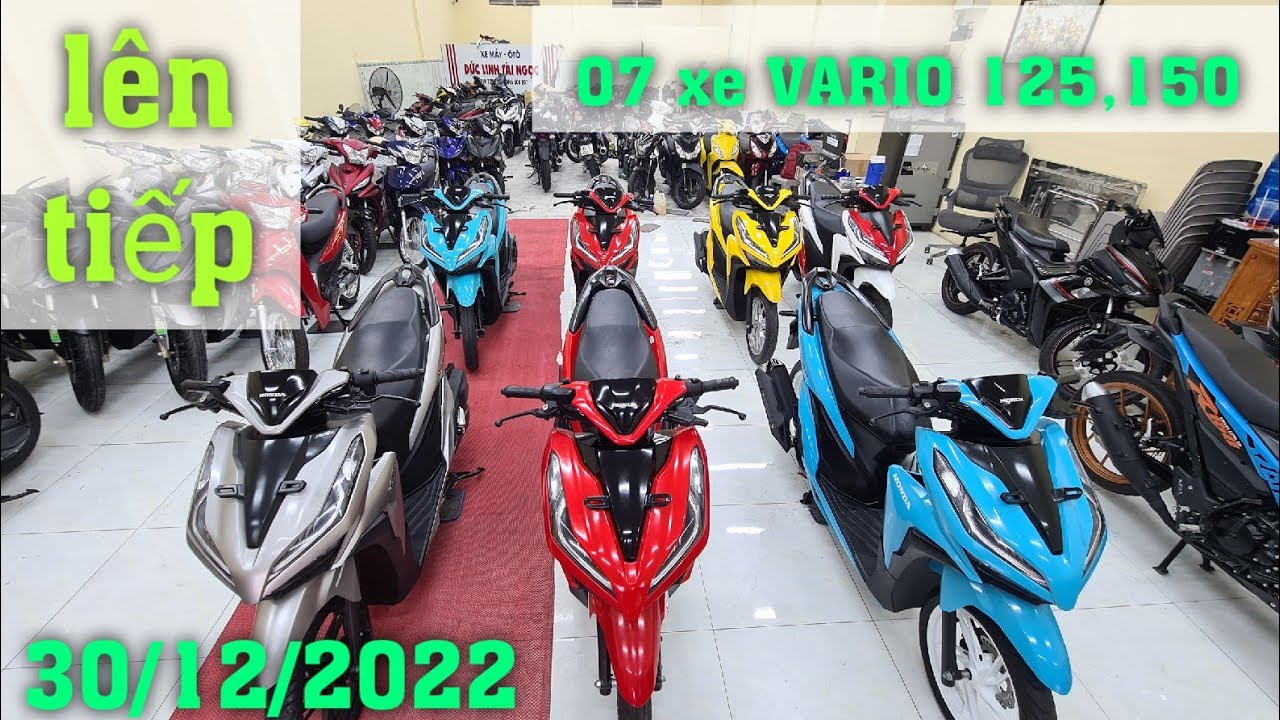 Báo giá xe cũ: Cập nhật giá Vario 125, Vario 150 chạy... - youtube