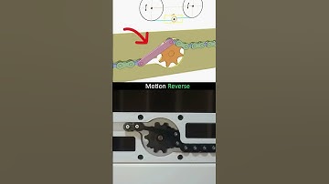 Motion Reverse by chain #solidworks #cad