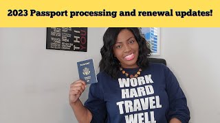 Renewing US Passport | Passport processing times | Passport renewal process 2023