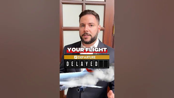 Get a Refund if your Flight got Delayed!✈️🚫 #shorts