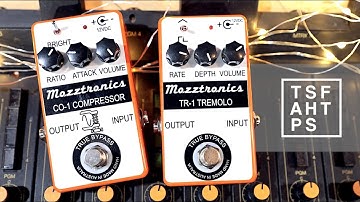 Mozztronics TR-1 Tremolo & CO-1 Compressor