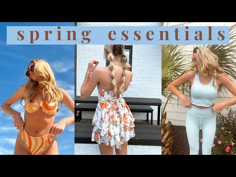 Spring Fashion Essentials: Selfie Leslie Dress Try on Haul, Bikinis & More