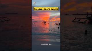 Calaguas Island sunset never disappoints.#parenacrewadventure #beach #beachvibes #calaguasisland