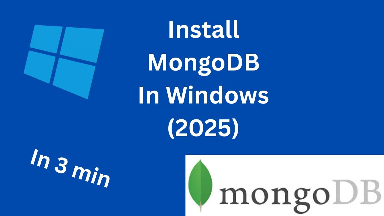 How to Install MongoDB on Windows 11 (Step-by-Step Tutorial 2025) - YouTube