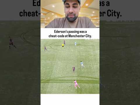 When Ederson Thinks He’s Toni Kroos 💀 #football #footballshorts #ederson #tonikroos