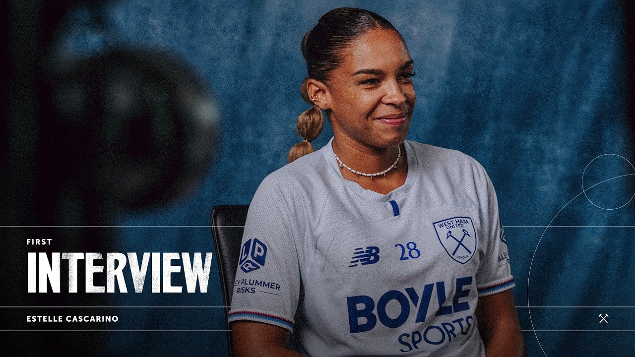 "I'm Really Happy To Be Here Again" | Estelle Cascarino Returns To West Ham!