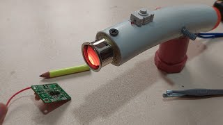 How to make hot air solder_ How to solder smd