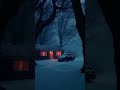 Snowy Winter Evening peaceful #snow #house #car #ytshorts #trending #views #viral #foryou #winter