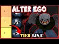 ALTER EGO TIER LIST [ALPHA TEST] | Best Killer &amp; Survivor Guide