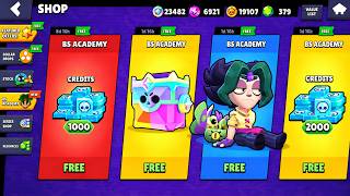 3000 FREE CREDITS + BS ACADEMY & VINCE! 😱 BRAWL STARS NEW UPDATE 🔥