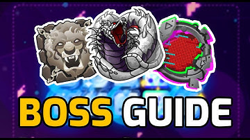 BEAT EVERY BOSS! | Advanced Boss Guide (Random Dice) [LuNEJuNE]