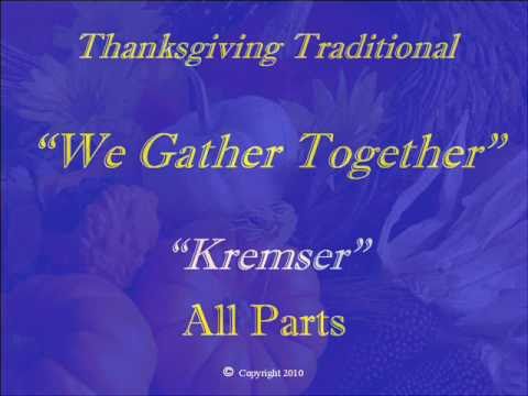 We Gather Together - All-Parts