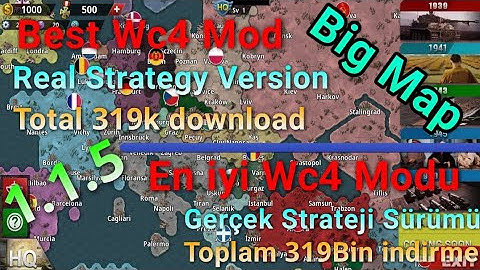 Wc4 Big Map Strategy Version - Wc4 Büyük Harita Strateji Sürümü