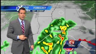 Cloudy today with rain tomorrow