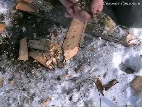 огонь от проволоки метод трения