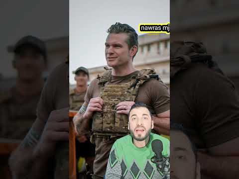 جمال وزير الدفاع الأمريكي يضع كلمة كا فر على يده متفاخرا بها