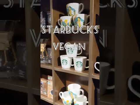 trying the *NEW* Starbucks Vegan Menu #Shorts | Vegan | Vegan Burger | Nisha Agarwal