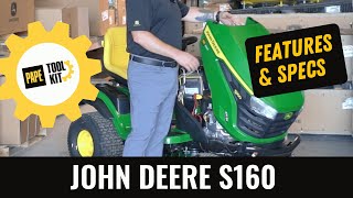 John Deere S160 Riding Lawn Mower by Papé Machinery Agriculture & Turf 1,604 views 4 months ago 8 minutes, 32 seconds