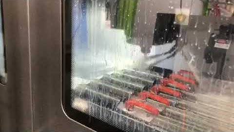 Extreme Cam Tubes - Drilling & Tapping on DNM4500 Doosan Mill