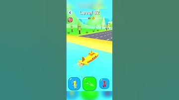 Level 82 2023 Shape shifting game very cool and gnarly hyper casual game #shapeshifting #shorts.