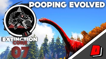 ARK Pooping Evolved: Extinction Core (Annunaki Genesis 2) - E07 - ALPHA BRONTO TAME!!