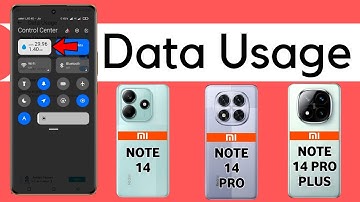 How To Enable Daily Data Usage in Redmi Note 14 Pro | Redmi Note 14 Pro Data Usage Settings show