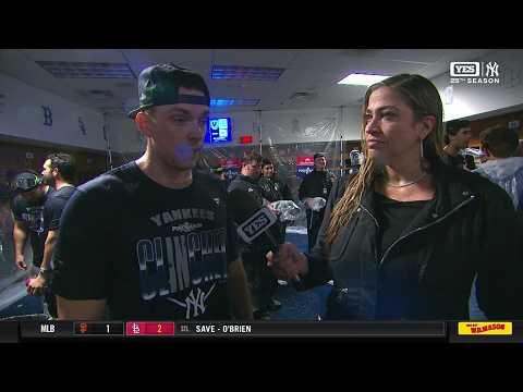 Ben Rice after Yankees clinch 2026 postseason berth