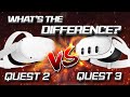 Quest 2 vs quest 3  whats the difference