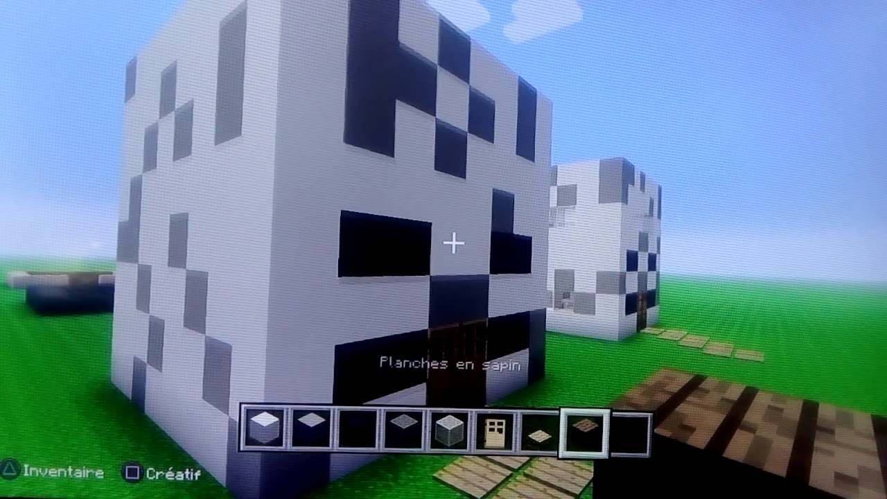 Tuto maison squelette Minecraft - YouTube