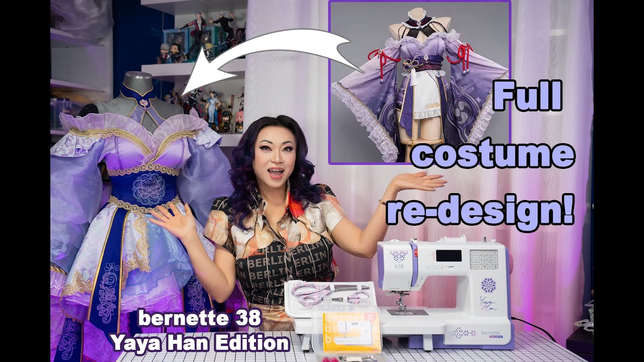 Upcycling a store-bought cosplay using my bernette 38 Yaya Han Edition!