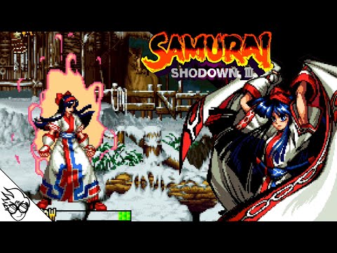 Samurai Shodown III: Blades of Blood (Arcade 1995) - Nakoruru [Playthrough/LongPlay]