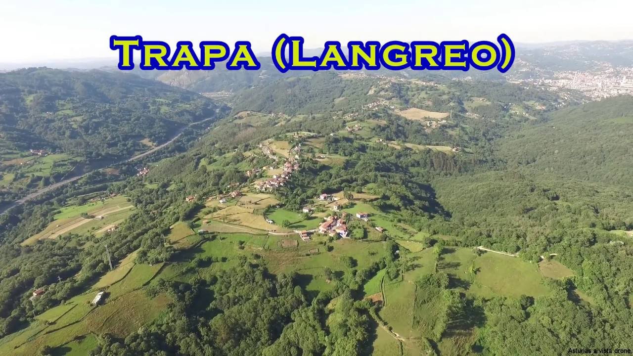 Trapa (Langreo) a vista de drone