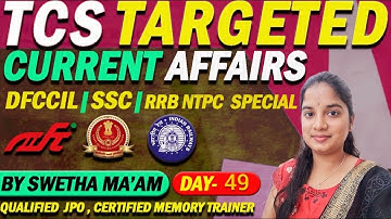 TCS Current Affairs 2021/DFCCIL Current affairs/dfccil general knowledge 2021/dfccil gk classes