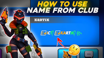 This is How You Can Get Colourful name from Club -  Frag Pro Shooter 🤩