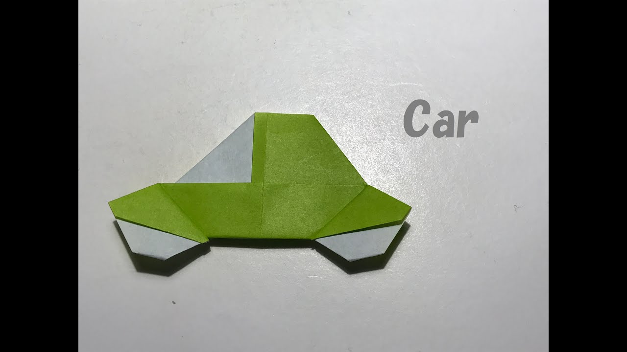 折り紙 Origami 車 Car Tomo No Origami 折り紙モンスター