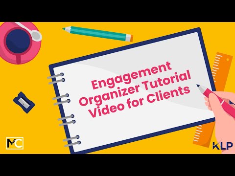 CCH   Engagement Organizer Tutorial Video for Clients