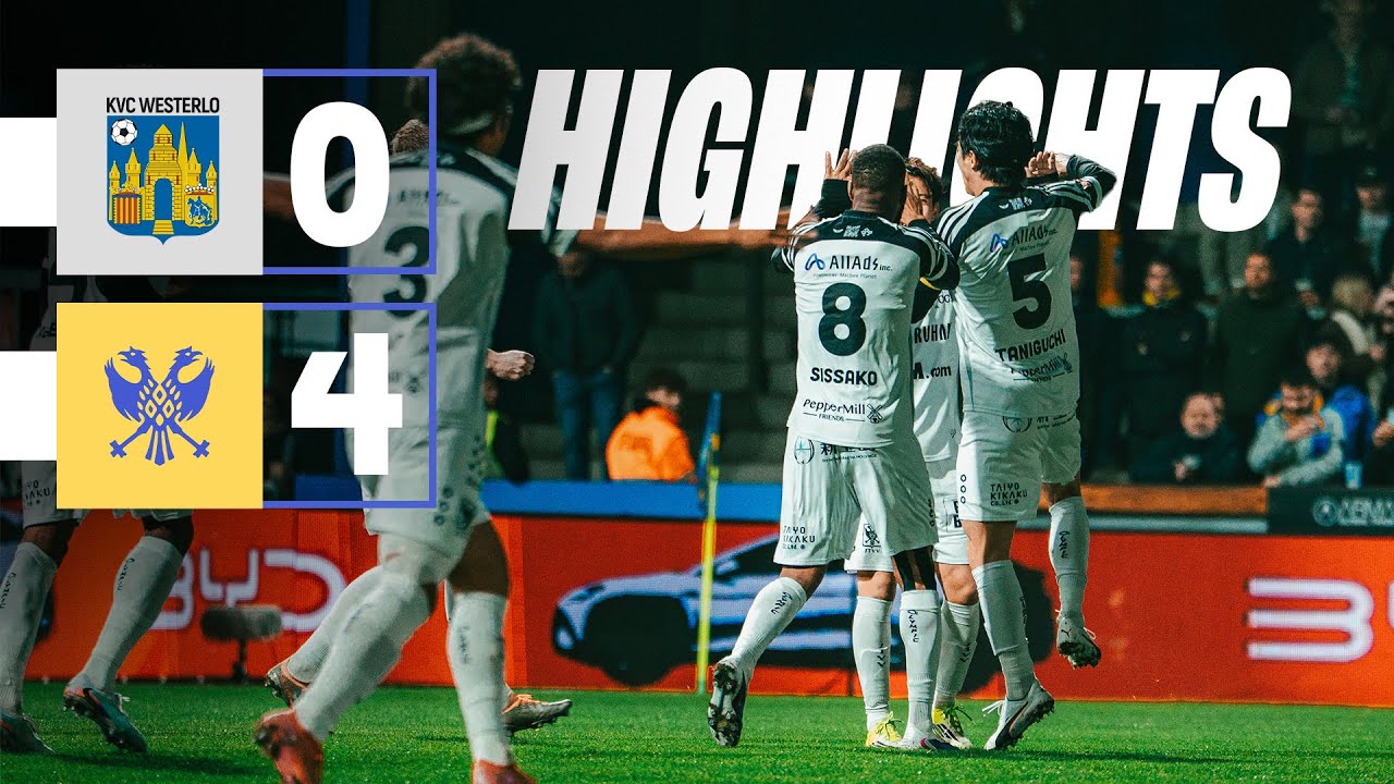 HIGHLIGHTS l KVC Westerlo - STVV l 0-4