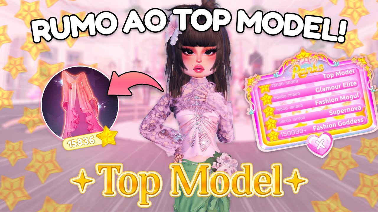 Jogando DRESS TO IMPRESS rumo ao TOP MODEL! #3
