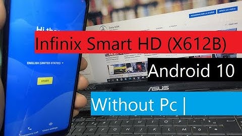 Infinix Smart HD FRP Bypass / Infinix Smart HD (X612B) Google Account Bypass Android 10 Without Pc |