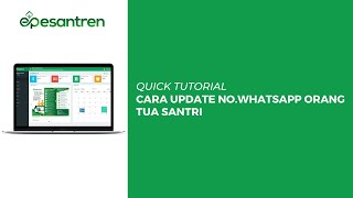 Cara Update No.WhatsApp Orang Tua Santri | Kesantrian | Tutorial ePesantren screenshot 5