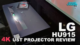 LG HU915 Ultra Short Throw 4K Laser Projector Review | 2022’s BEST UST Projector?