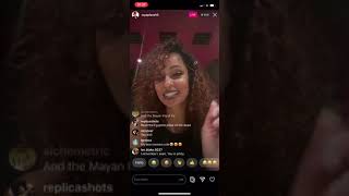 Mya Instagram Live/ Space and time plus Vega life 7/21/2020