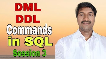 DML and DDL Commands in SQL (Telugu) | SQL Tutorial | Truncate in SQL | @LuckyTechZone