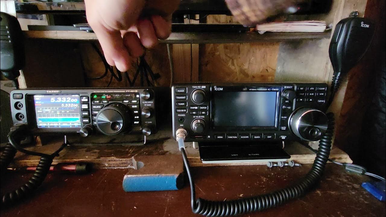 ic7300 & Yaesu 991a internal antenna tuners test 2 mfj1982 YouTube