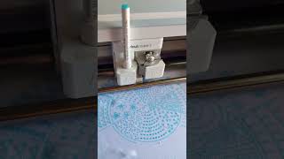 Embroidery pattern with Cricut