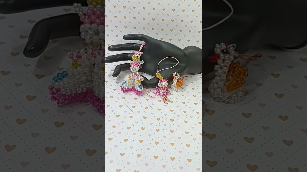 3D Beaded Cartoon Character 
